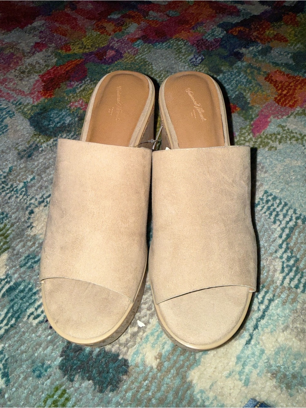 Universal Thread - Women’s Open-Toe Wedges